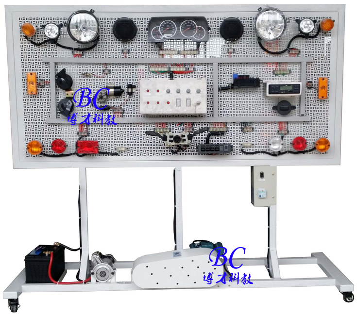 东风EQ1118G全车电路实训板
