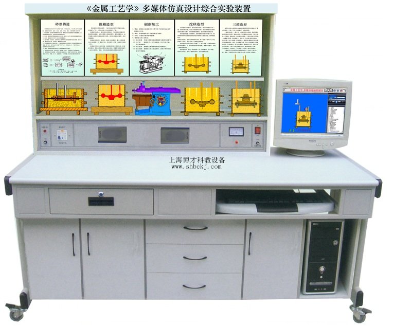金属工艺学多媒体仿真设计综合实验装置