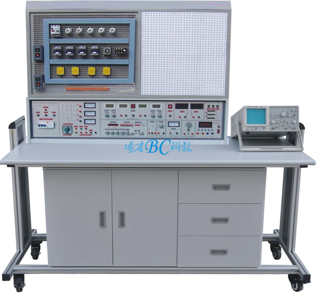 立式电工模数电拖动创新实验与技能实训装置