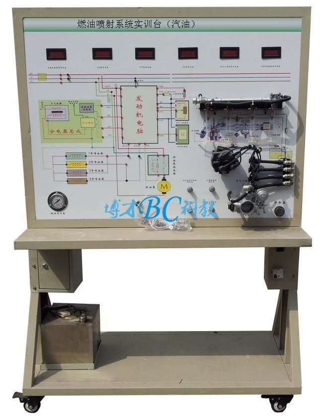 汽油发动机电子燃油喷射系统示教板