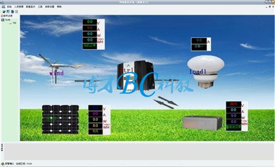 风力发电系统教学实验平台